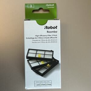 New GENUINE iRobot Roomba High Efficiency HEPA Filter 3 Pack, Series 800, 900